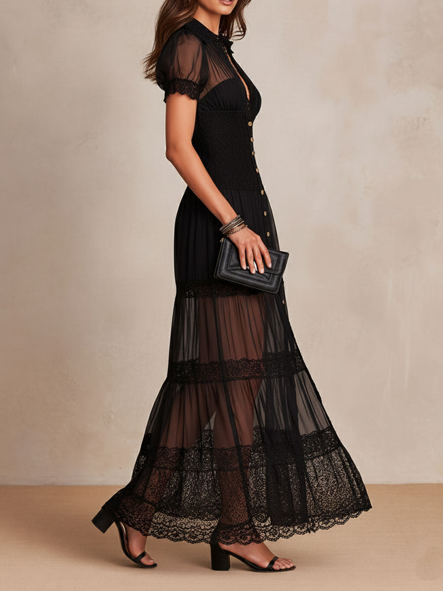 ROCHIA CĂTĂLINA CU DANTELĂ – ELEGANȚĂ BOEMĂ